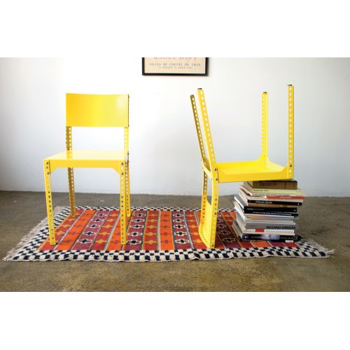 Chaise Mechano - Rouge